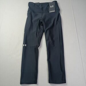 NWT Under Armour HeatGear Capri Leggings Women's Size XS Yoga Running Workout